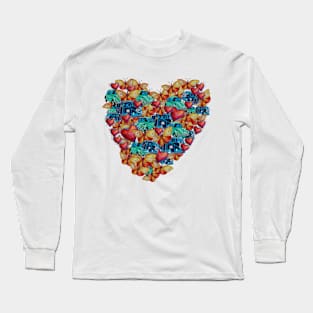 Heart Long Sleeve T-Shirt